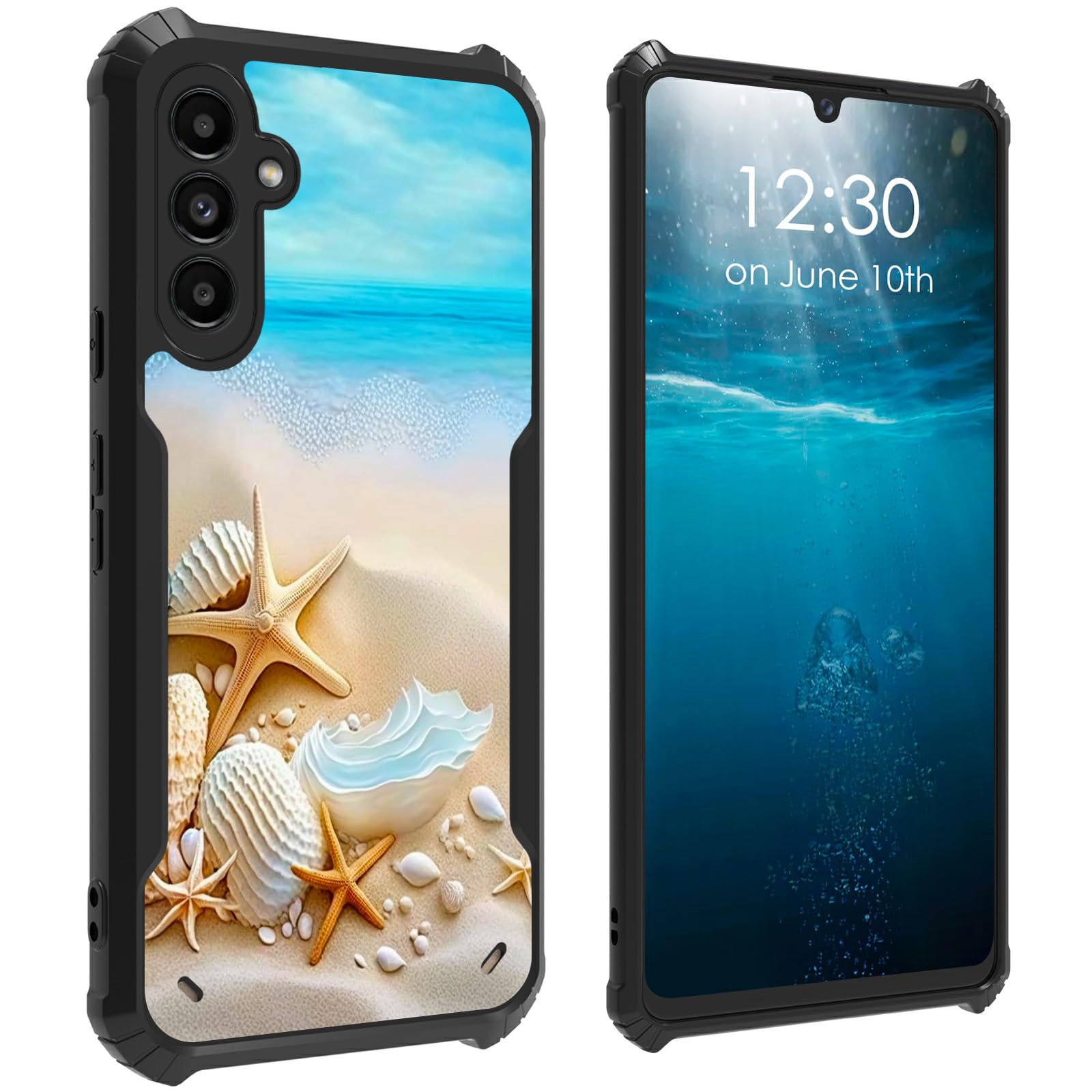 Amazon.com: BPQOJB for Galaxy A25 5G Phone Case with Seashell On